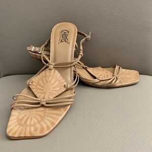 Kitten heel sandals